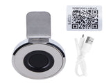 Bluetooth Fingerprint APP Lock Set Zinc Alloy Furniture Drawer Lock for Home Office V1294-YM0721-3114210014511
