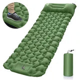 Camping Sleeping Pad with Pillow Built-in Pump Ultralight Inflatable Sleeping Mat Waterproof V1308-DSZKI-320