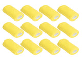 12Pcs Bandage Wrap Natural Latex Elastic Self Adhesive Wrap for Cows Dogs Horses 10cm Yellow V1294-YM0523-3111220104712