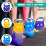 8KG, 12KG, 16KG Pro-Grade Steel KettleBell Set V63-782545