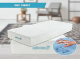 Single 30cm Green Tea Memory Foam Mattress Cooling Comfort with CertiPUR-US Certified Foam V63-826511