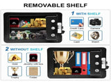 All Steel Safety Box Wall Mountable Fireproof Mini Safe Box Keypad and Key Dual Unlock Methods with V985-SECURITYBOX