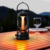 Retro Camping Lantern, 200 Lumens Stepless Dimming, 24h Long Battery Life, Essential for Outdoor V1232-HWLYD-A29-001