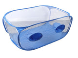 Mushroom Grow Tent Still Air Box Portable Foldable PVC 2 Arm Ports Mushroom Grow Container for Study V1294-YM0706-3111230201811