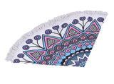 Beach Towel Oversized Soft Thick Microfiber Round Shape Absorbable Moisture Swim Towel for Outdoor V1294-YM0716-3112220051912