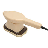 Electric Handheld Massager with 3 Massage Heads Heating Iron Shape Percussion Body Massager for Back V1294-YM0901-3113230276311