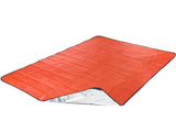 Heavy Duty PE Emergency Survival Blanket - Waterproof Thermal Reflective Tarp V888-ELOSUNG28007