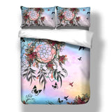 Dreamcather Monaco Leaf Quilt / Doona / Duvet Cover set V745-AQ041609K3