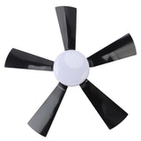 Ceiling Fan Light Dimmable 3 Wind Speed Timer E26 Screw in Ceiling Fan with LED Light for Bedroom V1294-YM0901-3119240075611