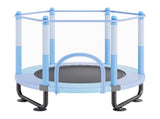 60" Kids Trampoline, 5FT Indoor Outdoor Trampoline, Mini Toddler Recreational Trampolinewith Safety V952-DWYXBC60YCDW6KFK8V0