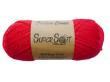 bulk 12 Vibrant Super Soft Knitting Yarn V637-CRA20848