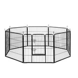 i.Pet 32" 8 Panel Dog Playpen Pet Exercise Cage Enclosure Fence Play Pen PET-DOGPLAYPEN-H80