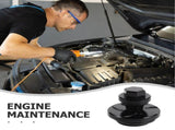 1Set Motorcycle Engine Timing Cover Protector Black Aluminum Alloy Bolt Plug V1192-AZ-W-31496