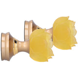 2 Set LED Buddhist Light Yellow Buddha Lamp Adjustable Buddhist Flower Light Buddhism SupplyAU Plug V1294-YM0710-3115210177113
