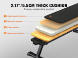 Flat Weight Bench, Foldable Strength Training Bench, Utility Workout Bench for Full Body Workout, V952-JZZBGPB00000I783BV0