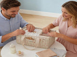 Quilted Floral Baby Caddy Quilted For Nursery Bedroom Baby for Comforter V1366-AZ2-W-27840