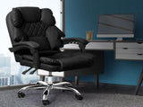 Levede Gaming Chair Office Computer Black No Footrest OF1037-BK-NOP
