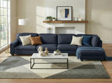 Artiss Modular Sofa Chaise Set 5-seater Dark Grey SBED-C-EP05-DA-GY-ABCDE