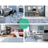 Artiss Rug 200x290cm Area Rug Large Carpet Soft Short Pile Modern Fafi FLR-2133-200X290-GR