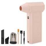 Super Turbo Fan Campin Handheld Dust Cleaner Car Snow Water Barbecue Blower Rechargeable 130000RPM V1294-YM0901-3111250066112