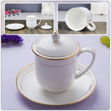 Coffee Cups with Lids Espresso Handle Mug Household Water Milk Ceramic Drinking V1370-AZ4-16041