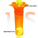 Manual Ball Launcher Adjustable Difficulty, No Batteries Needed, Clip-On Automatic Ball Dispensing, V1232-CWWJ-001