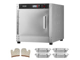 Hot Box Food Warmer, 4-Tier Concession Warmer with Water Tray, 4 Pans, Single-door and Adjustable V952-XXSPBWJ4CBTMLX7IBV3