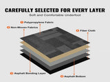 Carpet Tiles Reusable, 24"x 24"Carpet Squares With Padding Attached, Soft Padded Carpet Tiles, Easy V952-KCXFKDT2424YHLIXBV0