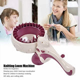 Knitting Machine,Children's Round Knitting Sewing Machine for DIY Scarf Bag Sweater Hat,Easy To V1192-AZ-W-31923
