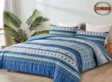 Boho Vibes blue Bedding Set 3Piece Comforter & Pillow Covers V745-MAB010907AJ3