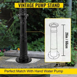 Antique Hand Water Pump Stand Pitcher Pump Stand for Yard Garden Black V952-YJHSFB2U5PXOAR23QV0