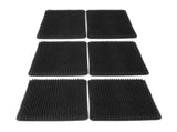 6 Pcs Chicken Nesting Box Pads PE Chicken Nesting Pads for Coop Chicken Egg Laying Accessory Black V1294-YM0706-3111230177311