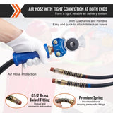 12FT Semi Truck Air Lines Kit with 2PCS Glad Hands, 3-in-1 Air Hoses & 7 Way ABS Electric Power V952-BKCKQRGTJSHY5A7TGV9
