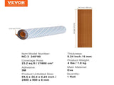 Boat Flooring, EVA Foam Boat Decking 94.5" x 35.4", Non-Slip Self-Adhesive Flooring, 23.2 sq.ft V952-CBZZFHPMDDZSW620PV0