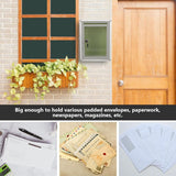 1 pcs Box Plexiglass Donation Box Tips Box Transparent Enclosure Mailboxes Wall Mounted Send Take V1188-MS-227-0554