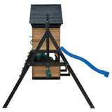 Lifespan Kids Claremont Swing Set & Play Centre with 2.2m Slide V572-LKPC-CLARE-BU