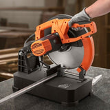 Chop Saw, 14"/355mm Blade Diameter Off Saw, 2800W 1200RPM Steelting Machine, Adjustable Dry V952-LQXXCQGJYC1411KY4V3