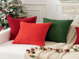 Holzlrgus Fall Set of 2 Striped Textured Velvet Corduroy Decorative Europe Sham Seasonal Autumn V1189-WXFWAL-20260319-01292