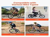 Bike Rack, Fits Tire Width 3 Inch/76.2 mm, Carbon Steel Double-Sided Grid Bike Rack Stand, V952-JYZXCTFJHSHJKX23S001V0