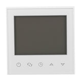 Digital Touch Screen LCD Programmable Thermostat Intelligent Temperature Controller White V1294-YM0721-JYB00437-01