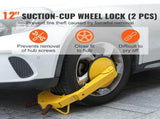 Wheel Clamp, 2-Pack Trailer Wheel, Heavy-Duty Anti Theft Tire, Adjustable Tire Boot V952-XPSLTS2J00007KCB3V0