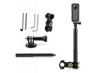Bike Motorcycle Handlebar Camera Mount with Extendable Pole for GoPro Insta360 X3 Action Cameras V1308-DSZKI-63