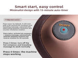 Cordless Rechargeable Shiatsu Massage Pillow - 8 Node Deep Kneading Neck & Back Massager with Heat V888-ELOSUNG41763