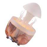 Mushroom Rotating Raindrop Humidifier 300ml Aromatherapy Essential Oil Diffuser with 7 Color Night V1294-YM0901-3113240348013