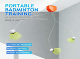 Badminton Training Set with Elastic Rebound Racket and Nylon Shuttlecock for Practice and Exercise V1370-AZ4-10746