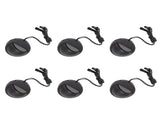 6PCS Low Voltage Deck Lights IP67 Waterproof Warm White LED Step Lamp for Garden Fence Stair 12 to V1294-YM0521-3119230023211