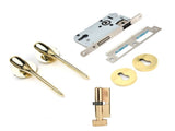 Mechanical Door Lock with Handle Set Modern Interior Bedroom Door AntiTheft Lock Kit V1294-YM0901-3114210070611