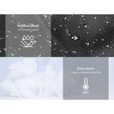 Weisshorn Sleeping Bag Single Thermal Camping Hiking Tent Blue -20&degC SB-ENV-S-80-NA