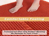 Upgraded Waffle Bath Mat, Super Absorbent Non Slip Mats for Bathroom Floor, Machine Washable Rugs V1259-DP01-A-4746