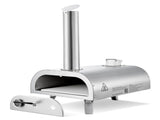 Pizza Oven Outdoor, 12" Pellet Pizza Oven, Portable Pizza-Stove with Built-in Thermometer, Wood V952-BXPSLDNZWDJBYMH4A001V0